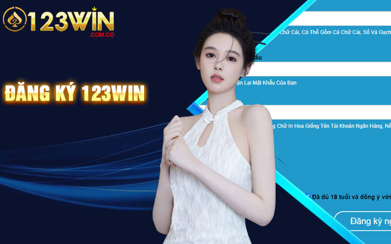 Thao tác thực hiện đăng ký 123Win chi tiết cho người mới
